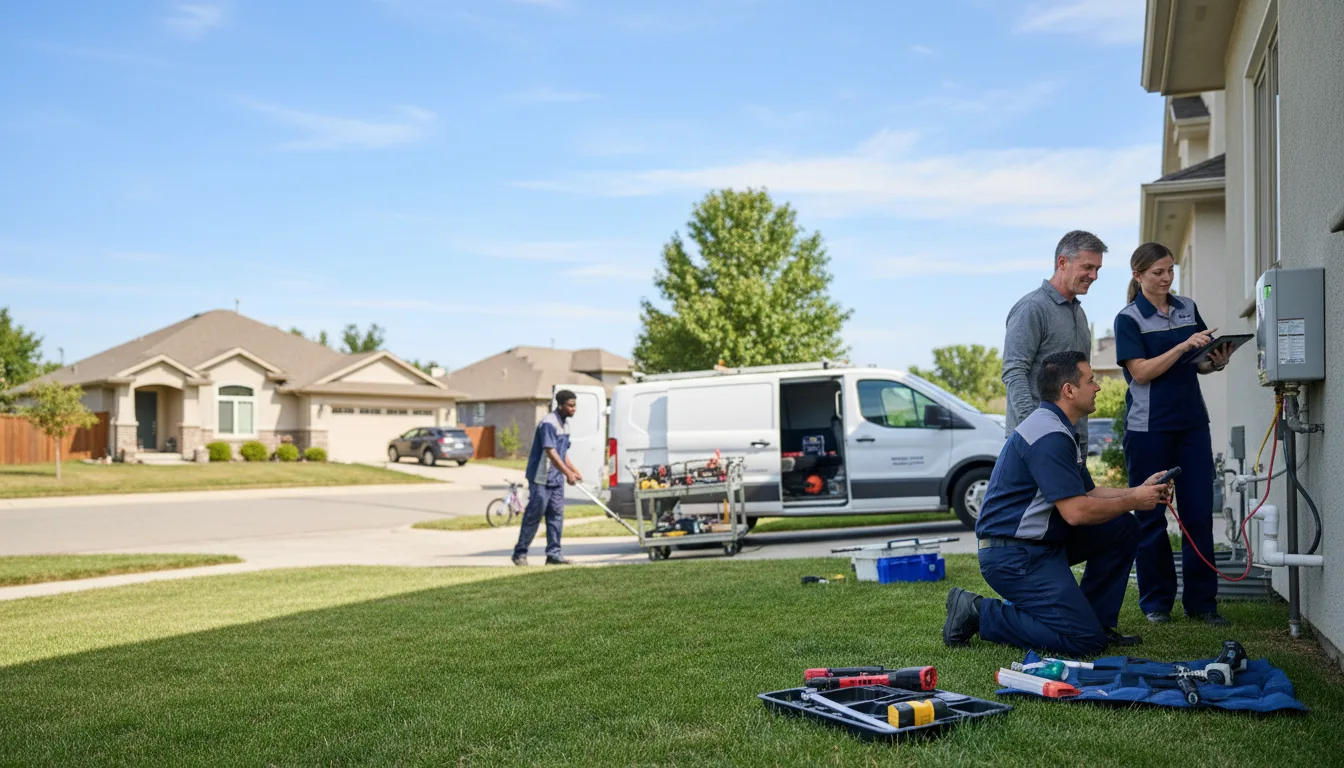 Tankless water heater service in Carlsbad, TX